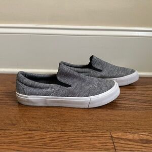 Men's CREVO slip-on sneakers casual boat shoes gray lightweight SIZe 8.5